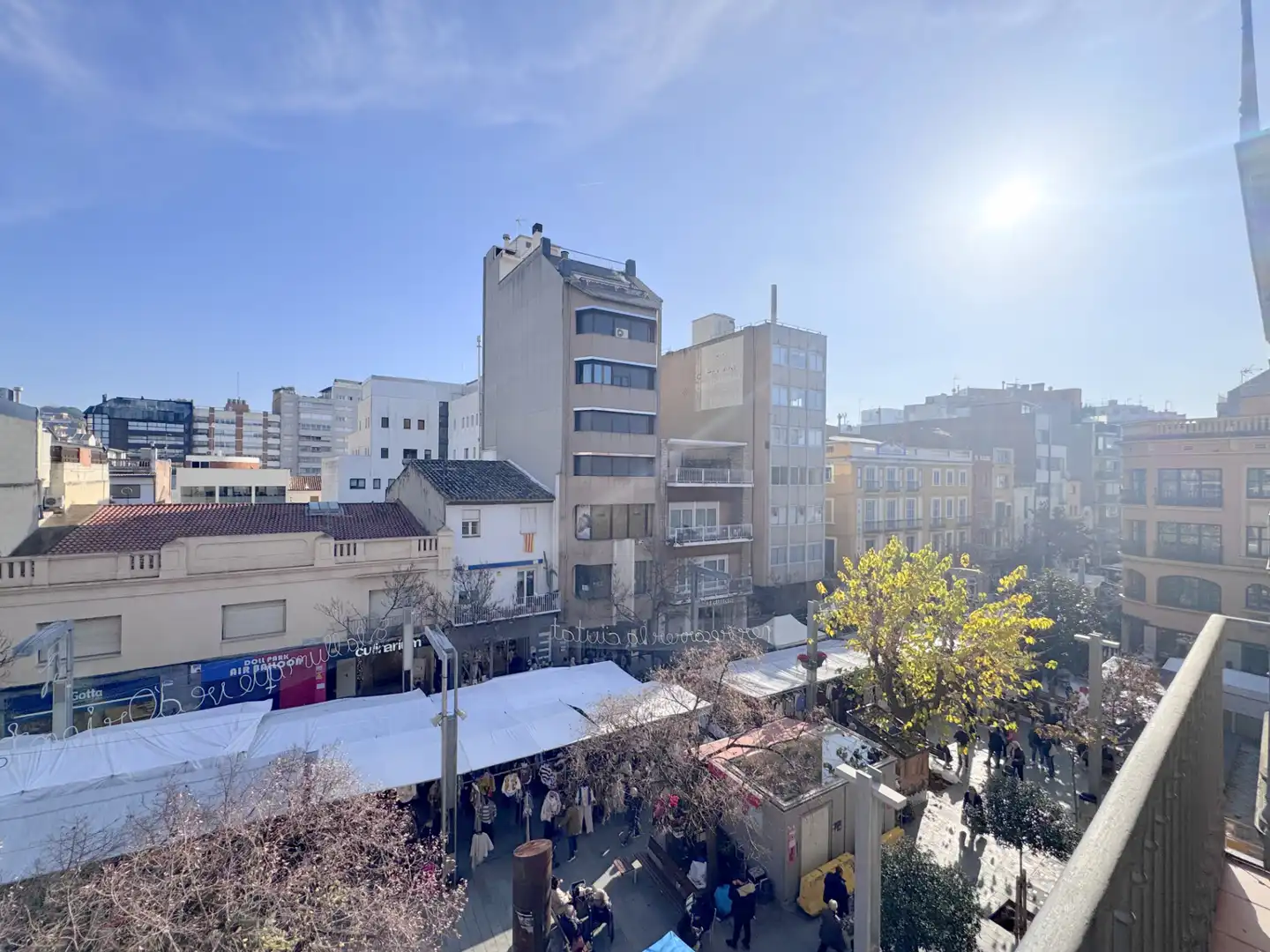 Vista exterior de Pis en venda en Granollers amb Aire condicionat, Calefacció i Parquet