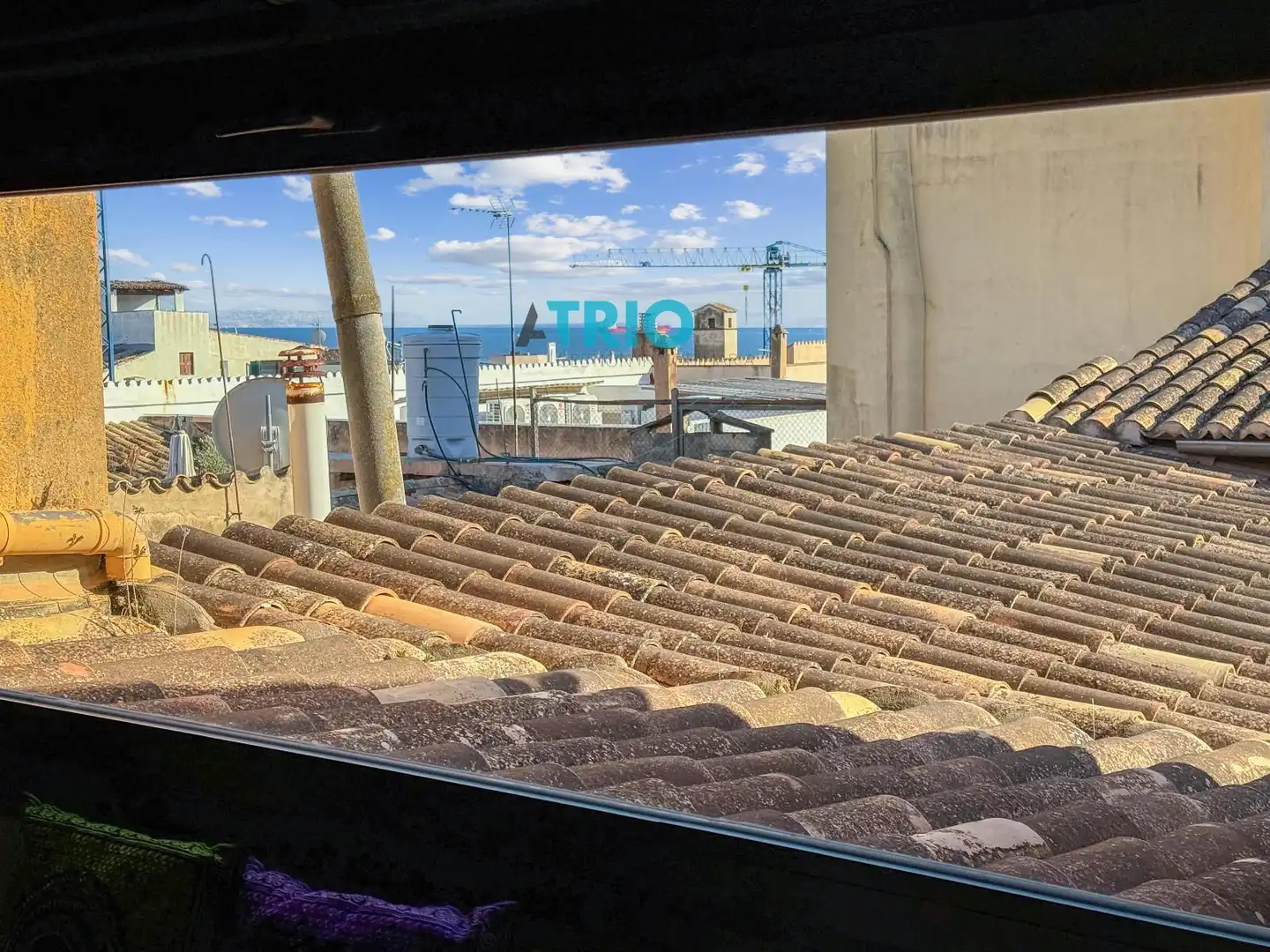 Vista exterior de Àtic en venda en  Palma de Mallorca amb Aire condicionat, Calefacció i Terrassa