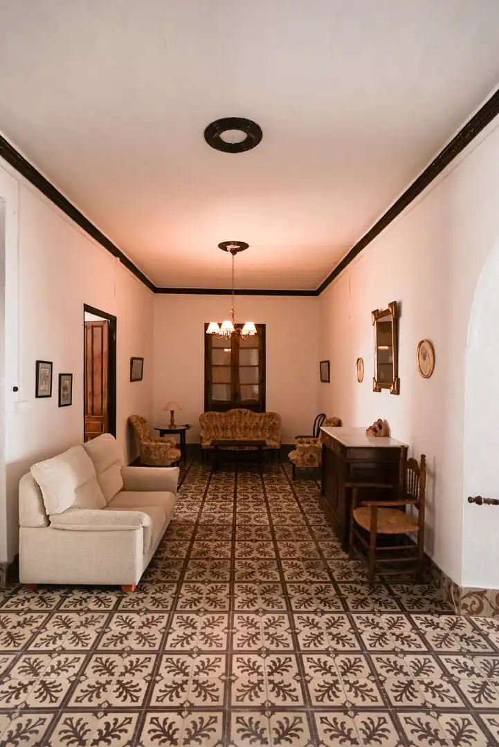 Sala de estar de Casa adosada en venta en Ardales con Aire acondicionado, Jardín privado y Trastero