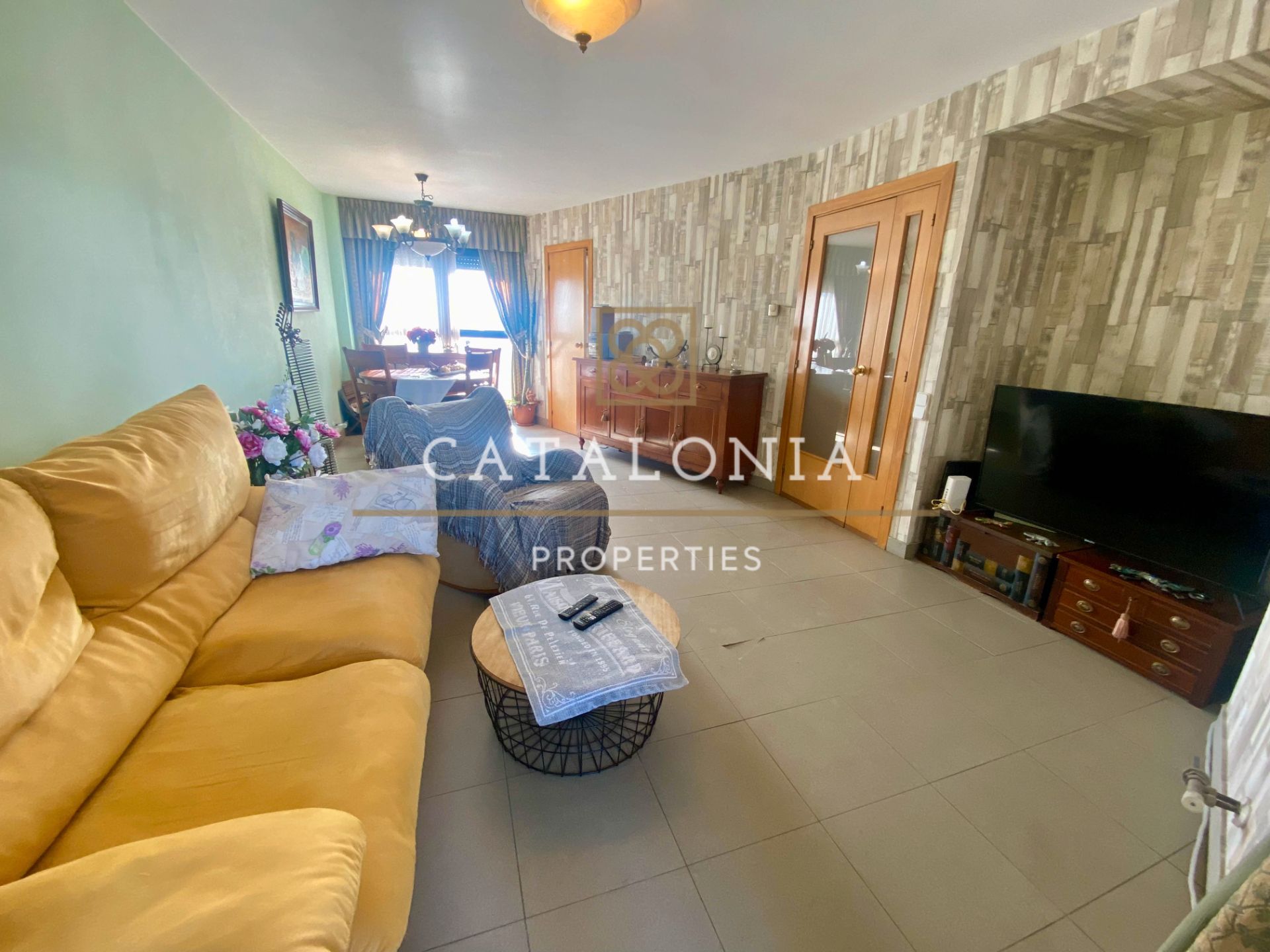 Sala d'estar de Àtic en venda en Sabadell amb Aire condicionat, Calefacció i Terrassa