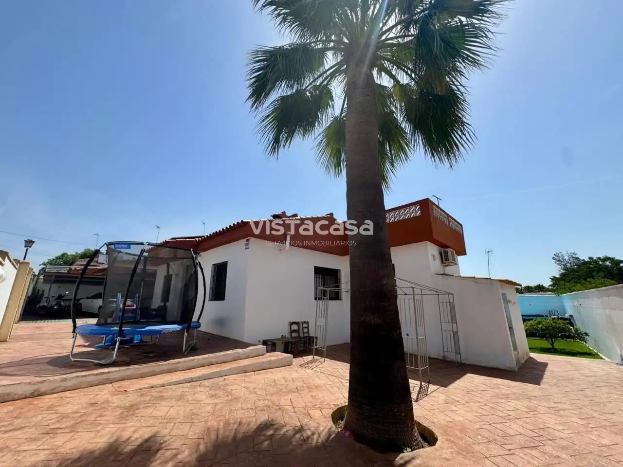 Vista exterior de Casa o chalet en venta en Mairena del Alcor con Aire acondicionado, Calefacción y Jardín privado
