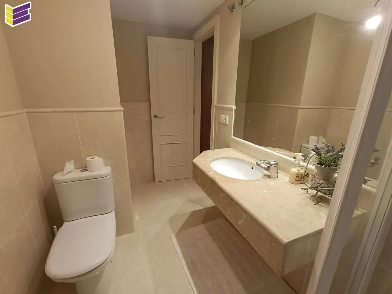 Baño de Dúplex en venta en Mondariz-Balneario con Aire acondicionado, Parquet y Trastero