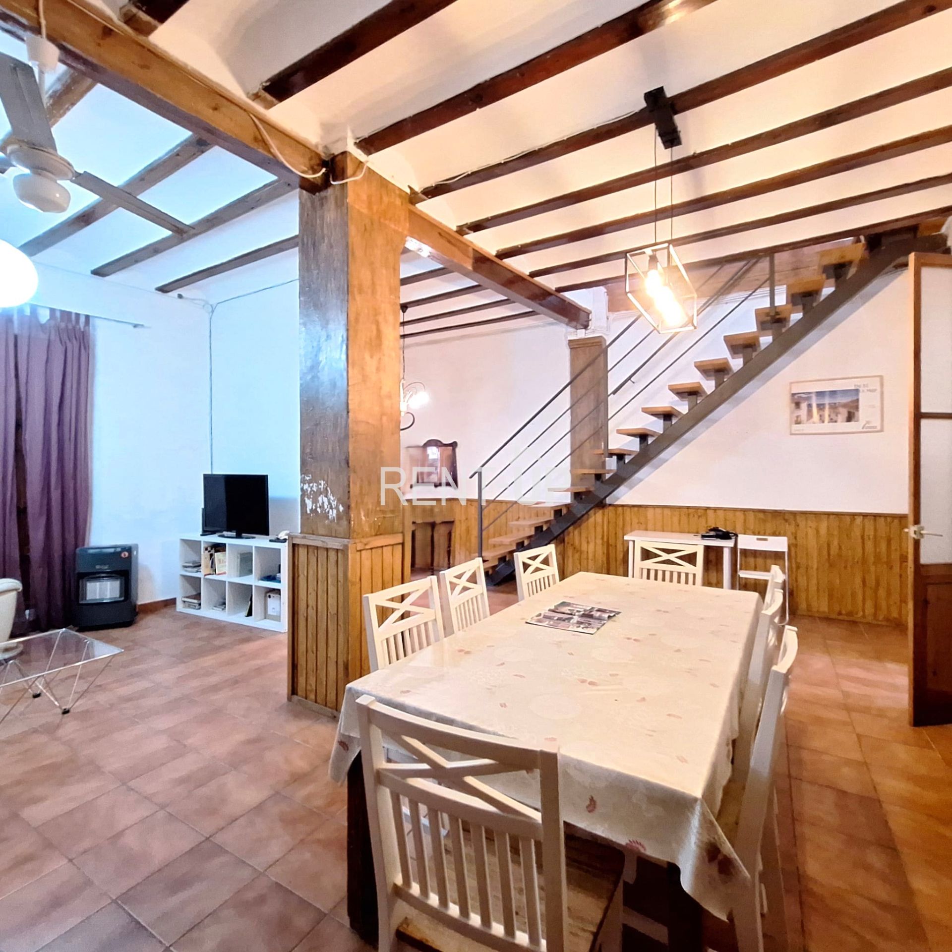 Dining room of House or chalet for sale in Rotglà i Corbera  with Terrace, Furnished and Balcony