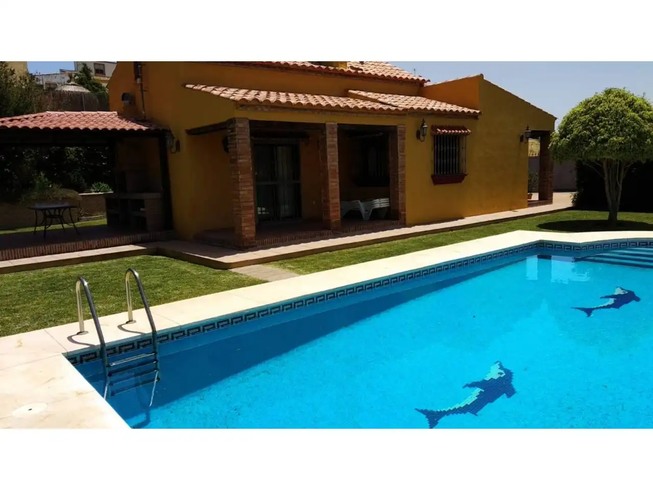 Piscina de Casa o chalet en venta en Estepona con Aire acondicionado, Calefacción y Jardín privado