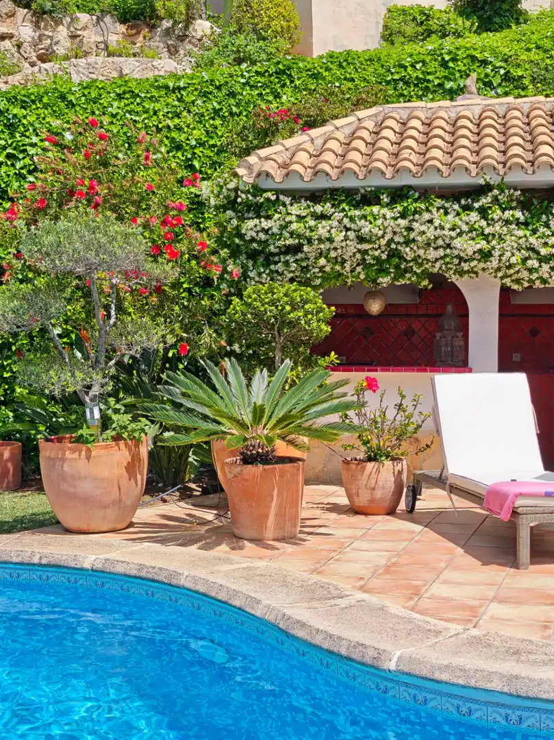 Terraza de Casa o chalet en venta en Dénia con Aire acondicionado, Calefacción y Jardín privado