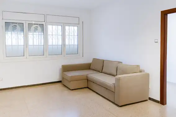 Sala de estar de Piso en venta en Barcelona con Horno