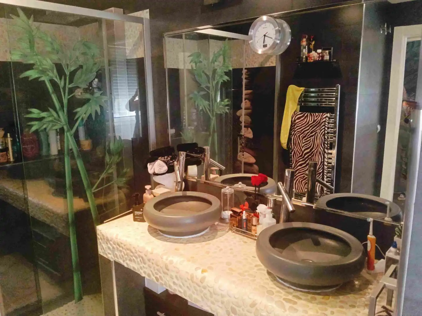 Baño de Casa adosada en venta en María de Huerva con Calefacción, Terraza y Trastero