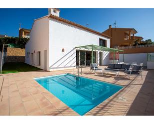 Swimming pool of House or chalet to rent in Orxeta