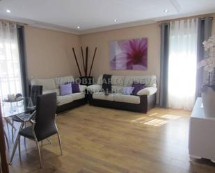 Living room of Flat to rent in Roquetas de Mar  with Air Conditioner, Parquet flooring and Terrace