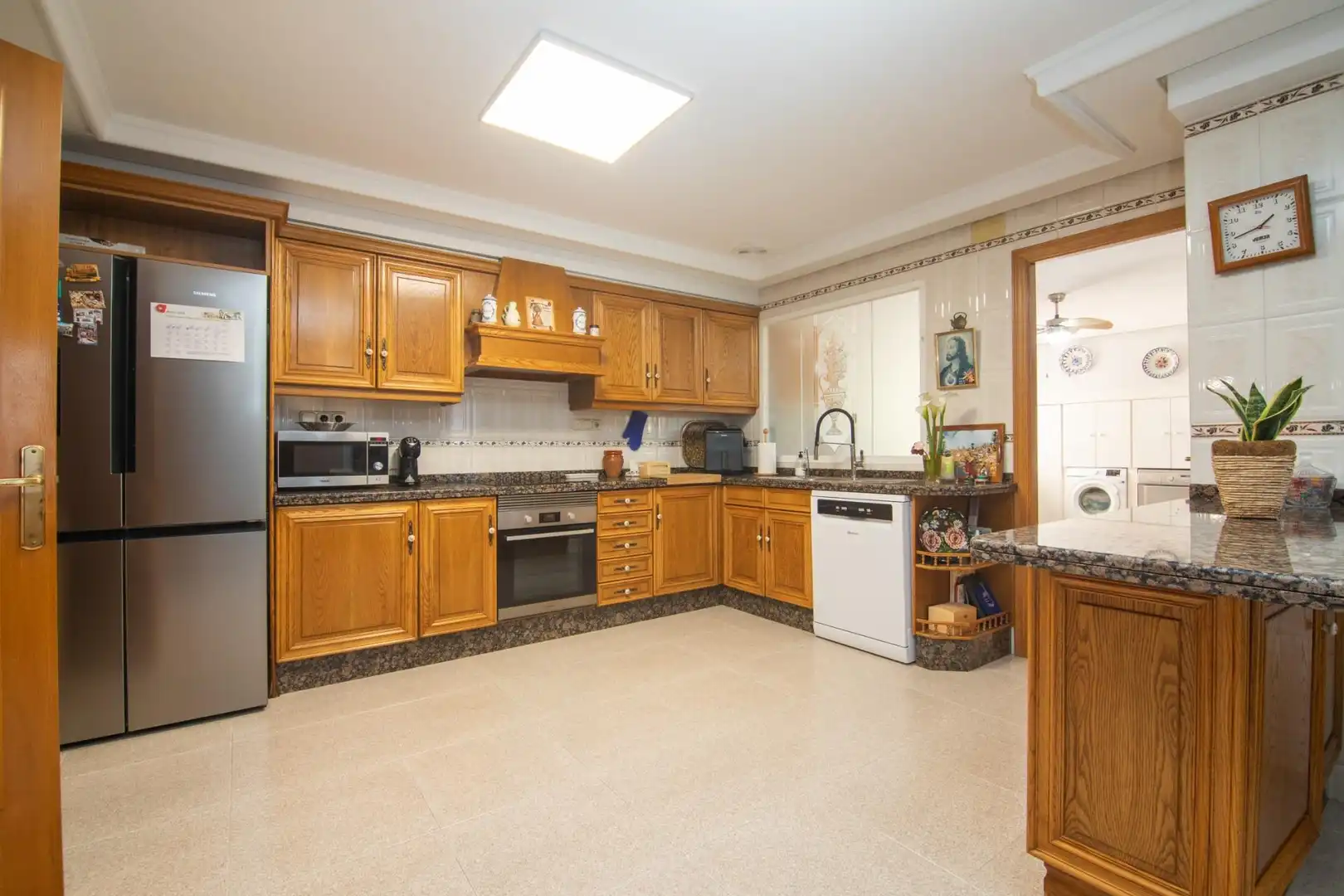 Cocina de Casa o chalet en venta en Elche / Elx con Jardín privado, Terraza y Piscina