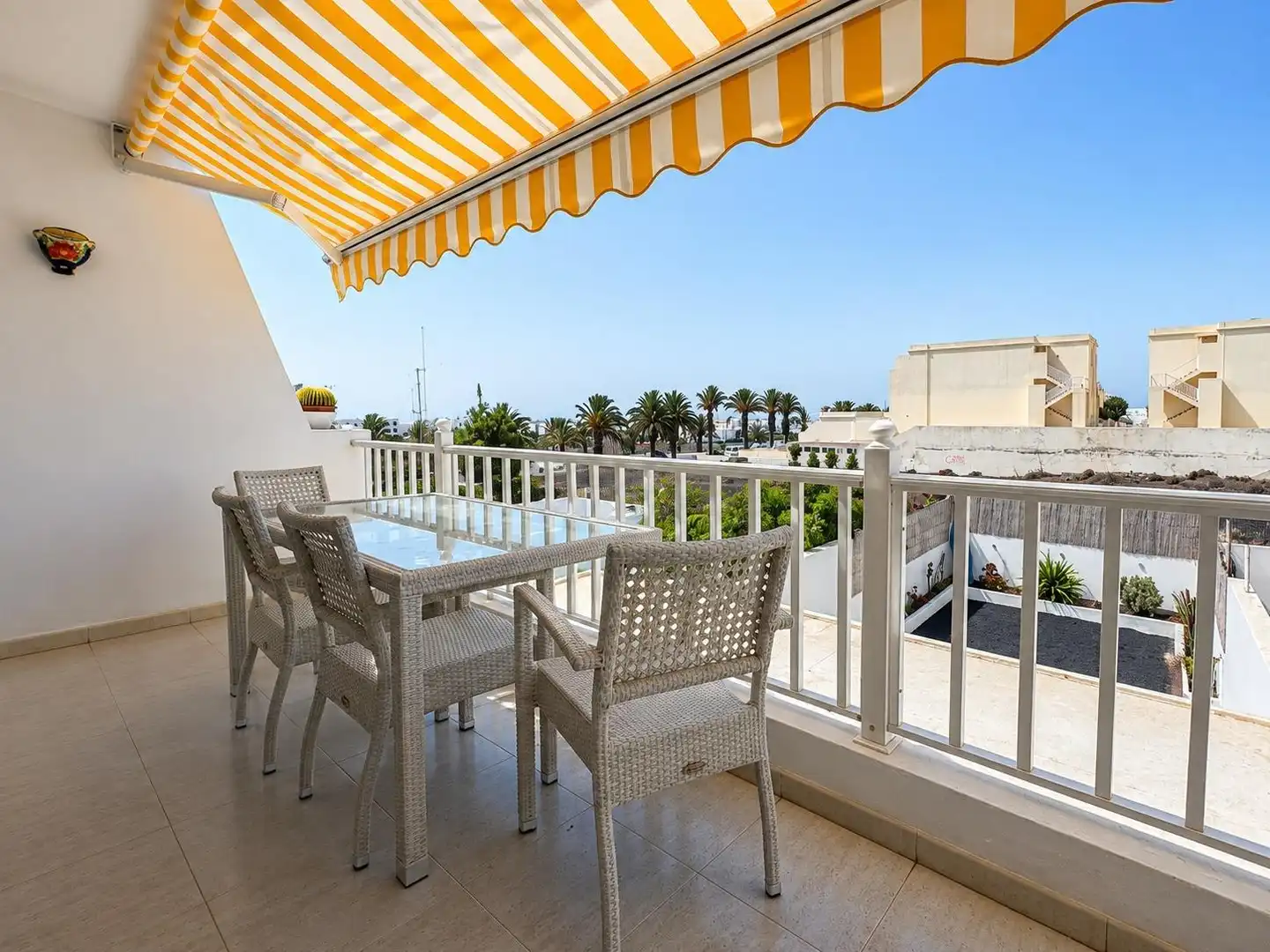 Terrasse von Maisonette zum Verkauf in Teguise