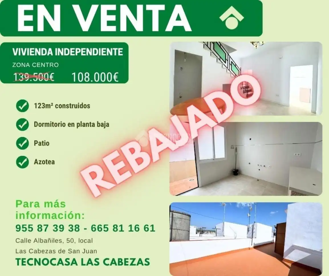 Casa o chalet en venta en Las Cabezas de San Juan con Balcón