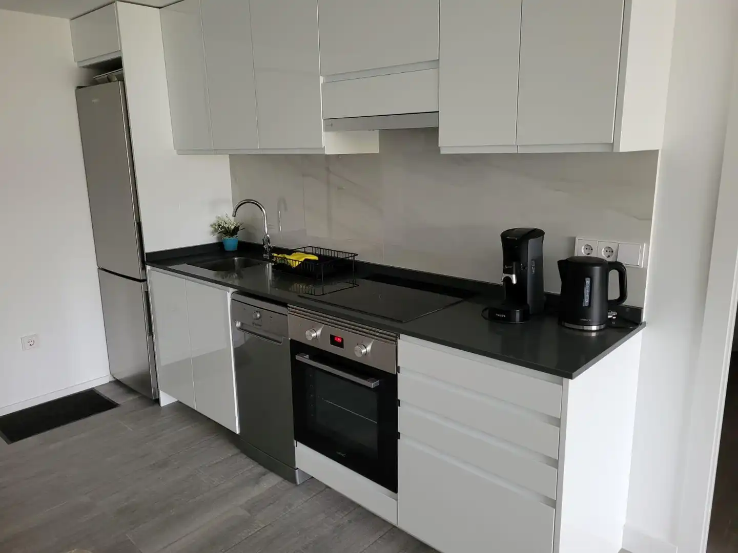 Kitchen of Duplexes for sale in Finestrat  with Air Conditioner, Heating and Private garden