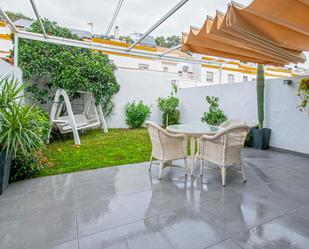 Garden of Single-family semi-detached for sale in  Sevilla Capital  with Air Conditioner, Heating and Private garden