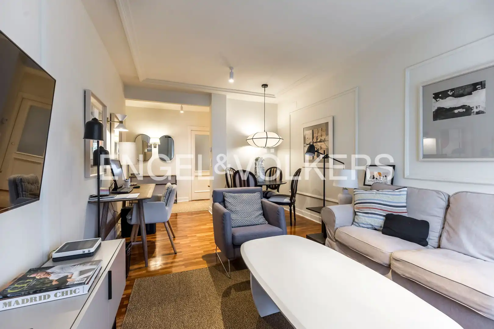Exterior view of Flat for rent in Madrid  with Air Conditioner, Heating and Terrace