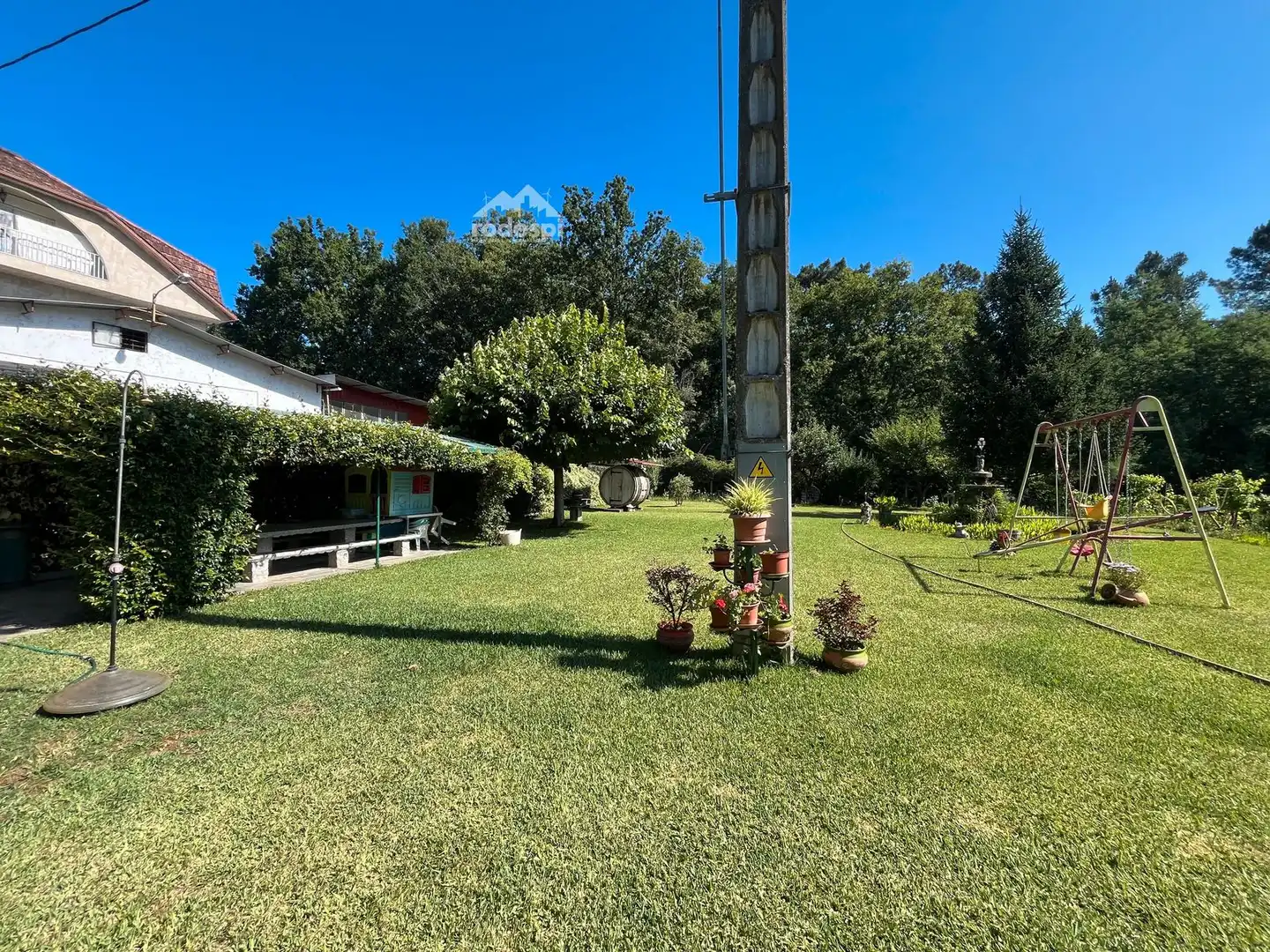 Jardín de Casa o chalet en venta en Beade  con Trastero, Piscina y Amueblado