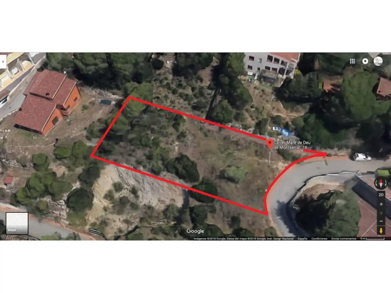Terreny residencial en venda a Calle Mare de Déu de Montserrat 16, imagen 2
