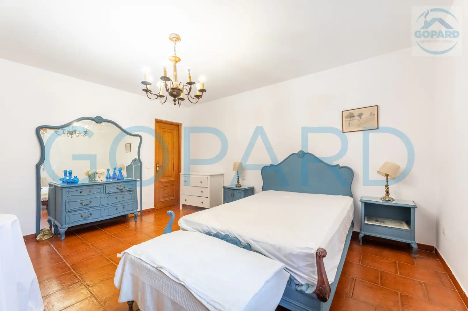Dormitori de Casa o xalet en venda en Alpedrete amb Calefacció, Jardí privat i Parquet