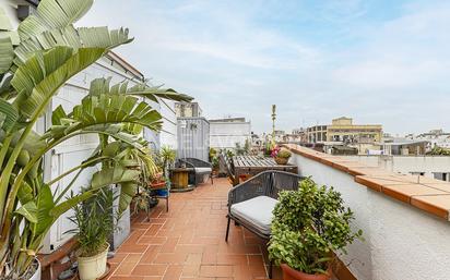 Terrace of Apartment for sale in  Barcelona Capital  with Air Conditioner, Heating and Terrace