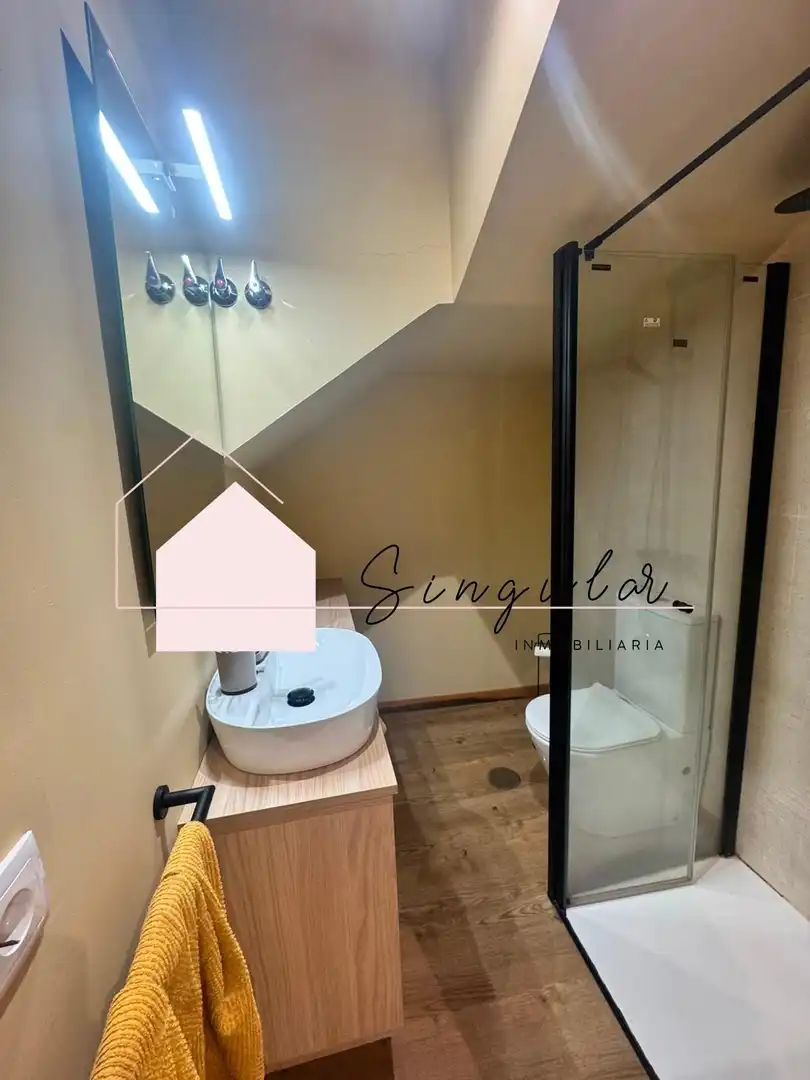 Baño de Casa adosada de alquiler en Nigrán con Jardín privado y Piscina comunitaria