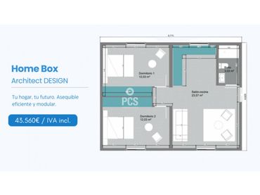 Adossat en venda a Calle Modelo Smart Box Home Box S/N