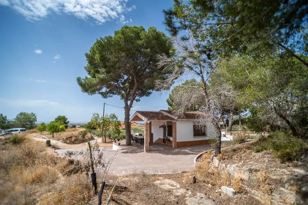 Vista exterior de Casa o xalet en venda en Murcia amb Calefacció, Jardí privat i Terrassa