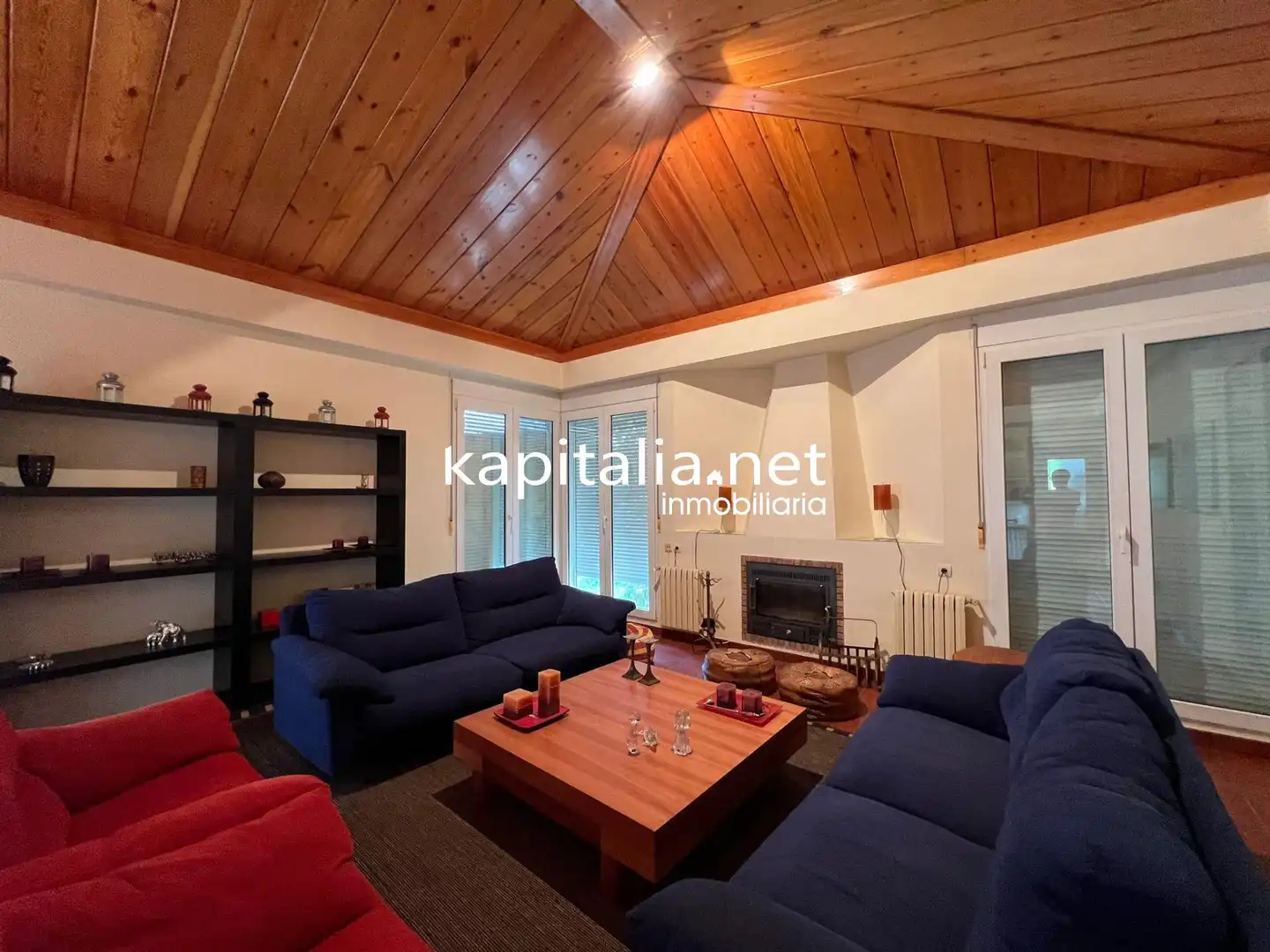 Sala d'estar de Casa o xalet en venda en Ontinyent amb Aire condicionat, Calefacció i Traster