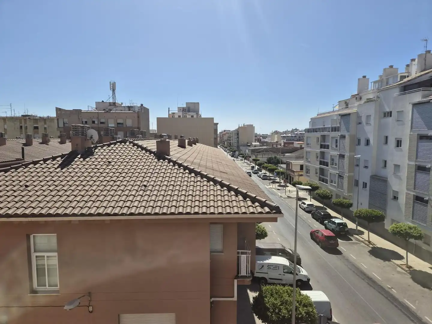 Außenansicht von Dachboden zur Miete in Almazora / Almassora mit Klimaanlage, Heizung und Terrasse
