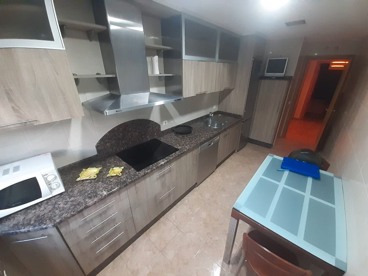 Kitchen of Flat for sale in Zamora Capital   with Heating and Balcony