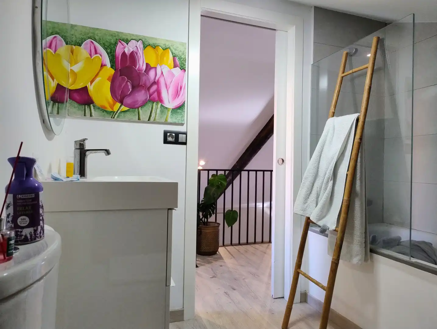 Baño de Casa o chalet en venta en Begonte con Calefacción, Jardín privado y Parquet