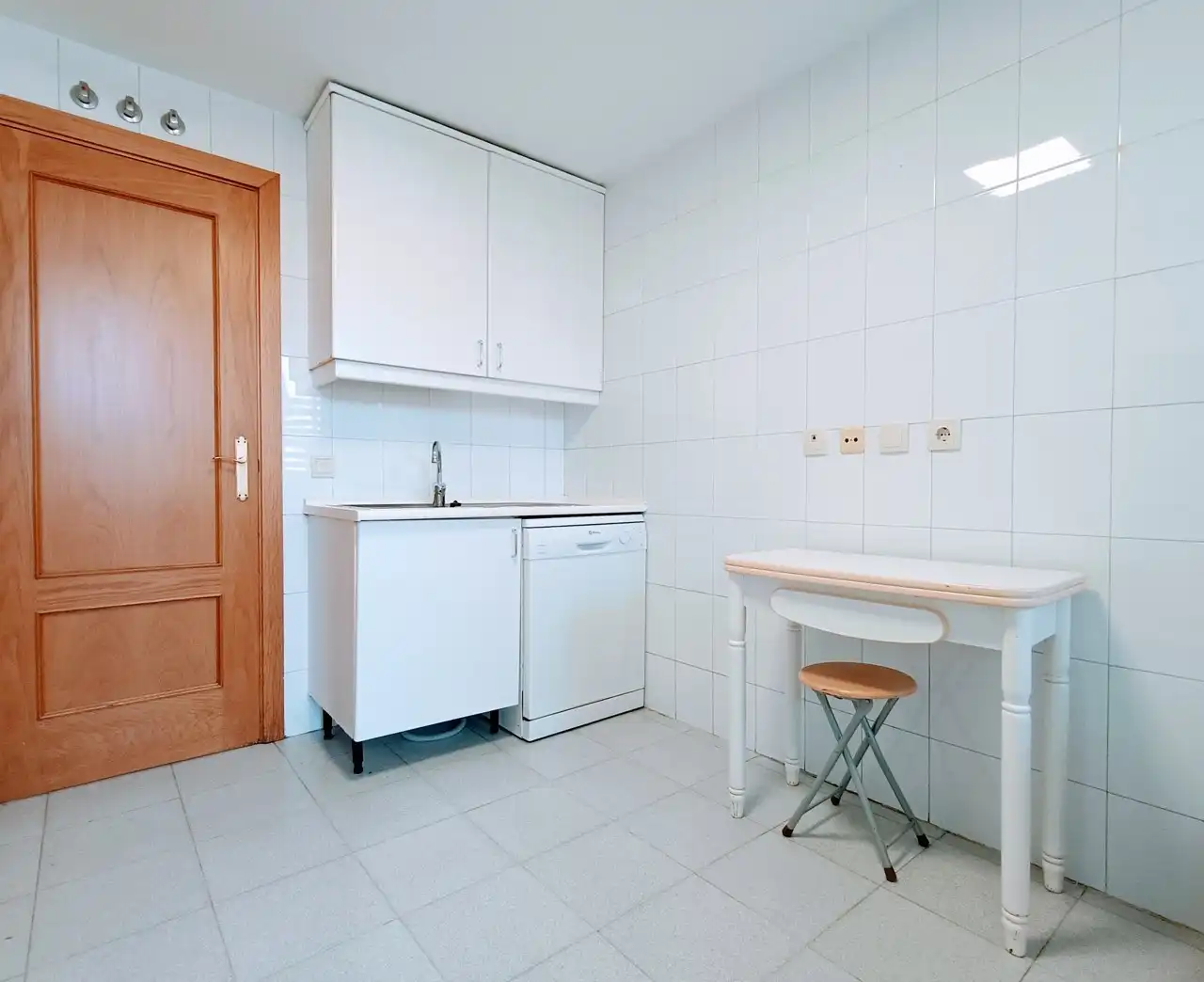 Küche von Wohnung zur Miete in Madrid mit Klimaanlage, Heizung und Abstellraum