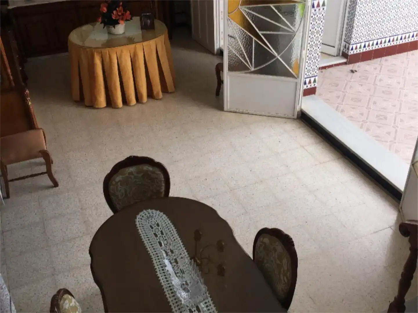 Menjador de Casa adosada en venda en Villalba del Alcor amb Balcó