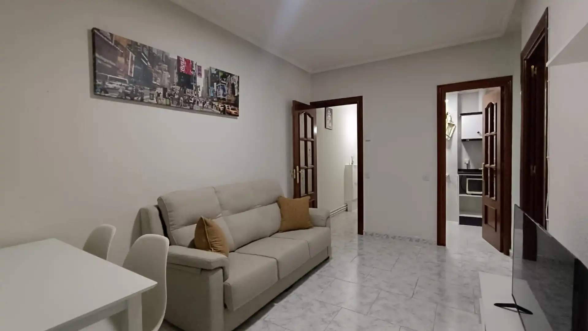 Wohnzimmer von Wohnung zur Miete in Salamanca mit Heizung, Möbliert und Waschmaschine