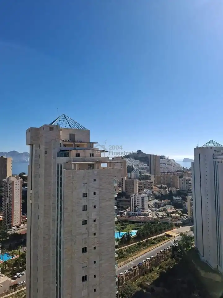 Außenansicht von Wohnung zum Verkauf in Villajoyosa / La Vila Joiosa mit Klimaanlage, Terrasse und Abstellraum