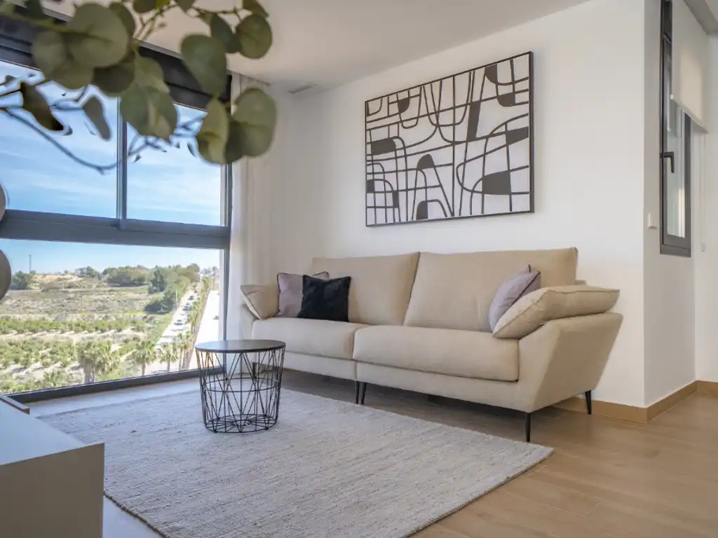 Sala d'estar de Casa o xalet en venda en Algorfa amb Piscina