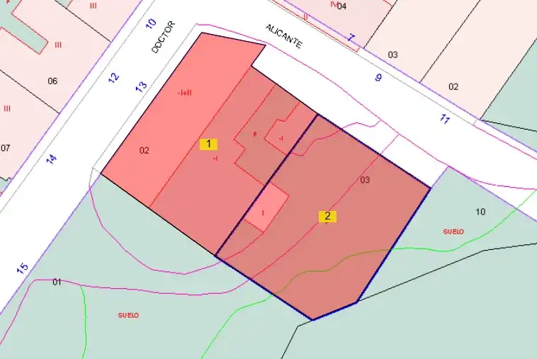 Terreno industrial en venta en L'Olleria