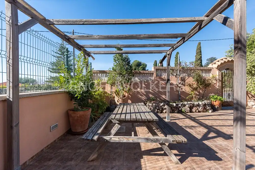Terraza de Casa o chalet en venta en Náquera con Aire acondicionado, Calefacción y Jardín privado