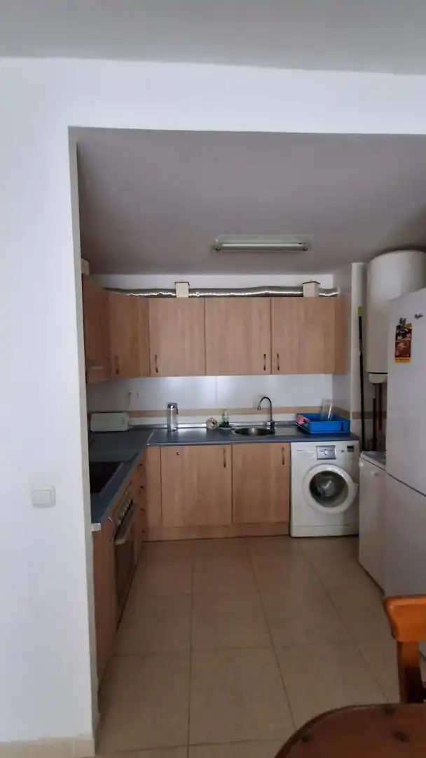 Kitchen of Flat for rent in El Ejido  with Air Conditioner, Private garden and Terrace