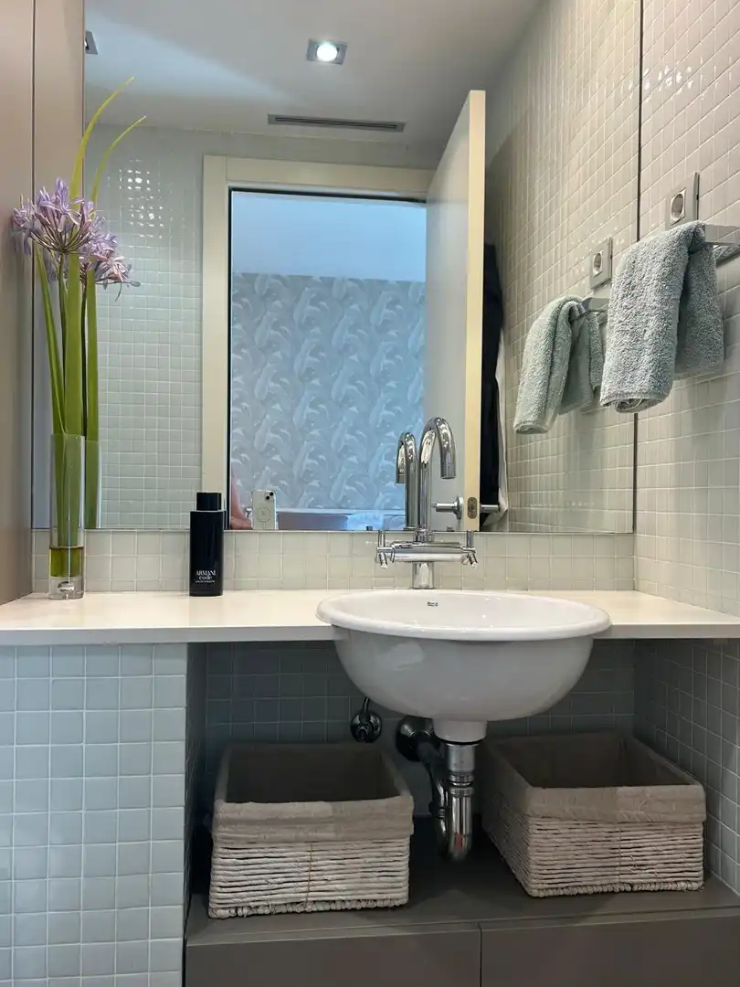 Baño de Dúplex en venta en Manresa con Calefacción, Jardín privado y Parquet