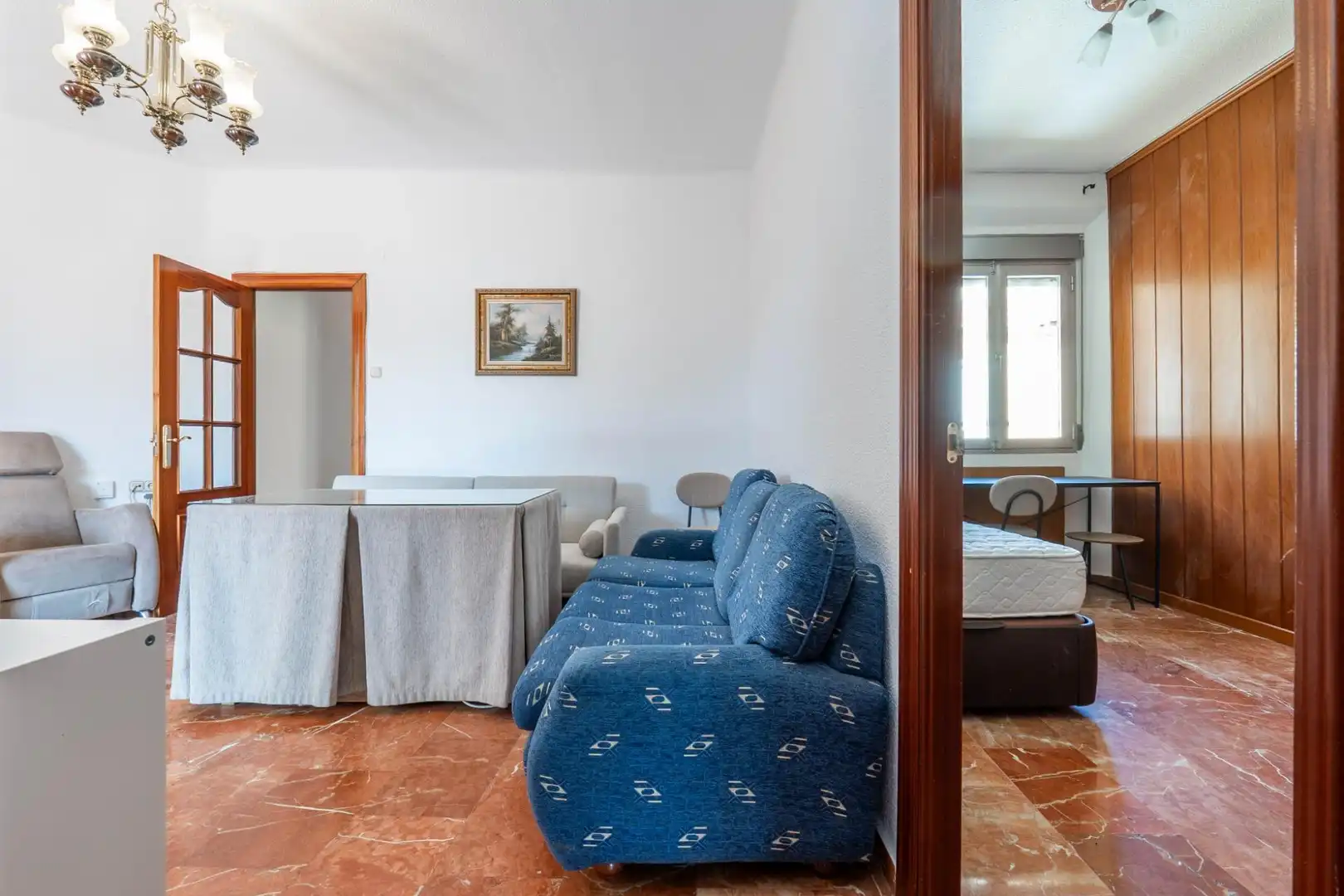 Living room of Attic for sale in Granada  with Air Conditioner, Terrace and Balcony