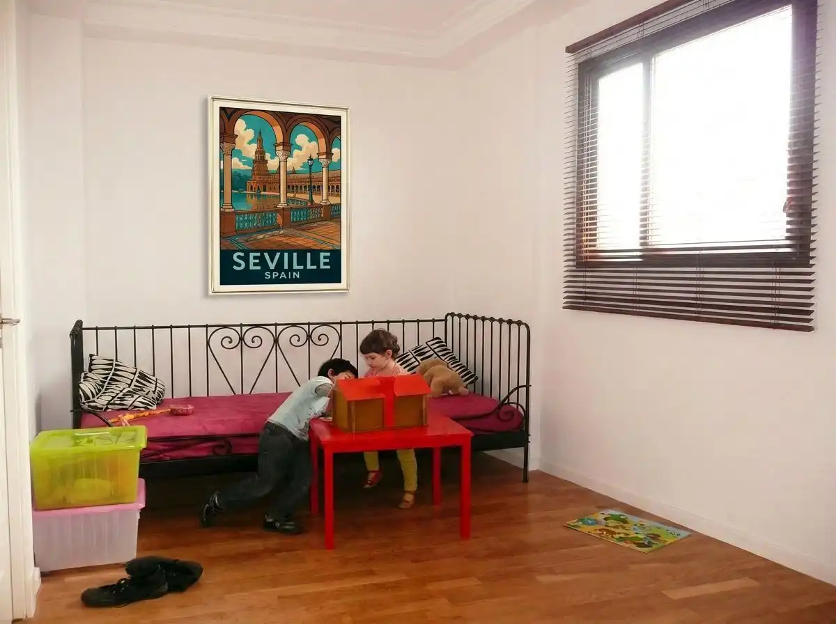 Dormitori de Apartament en venda en Sevilla amb Alarma