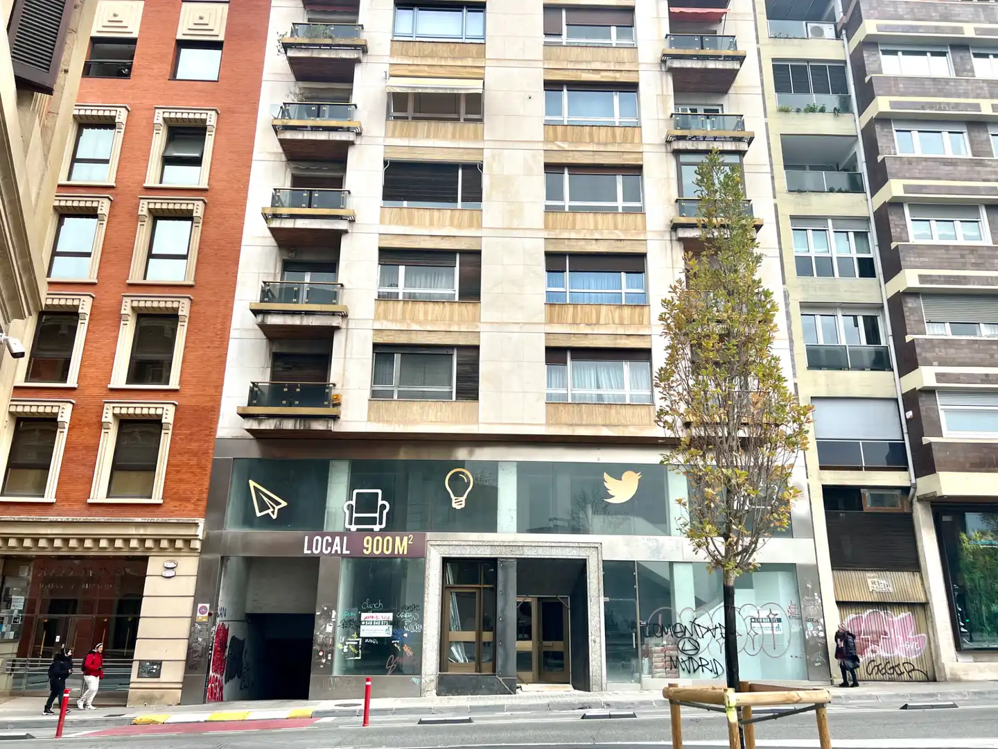 Vista exterior de Pis en venda en  Pamplona / Iruña amb Traster i Balcó