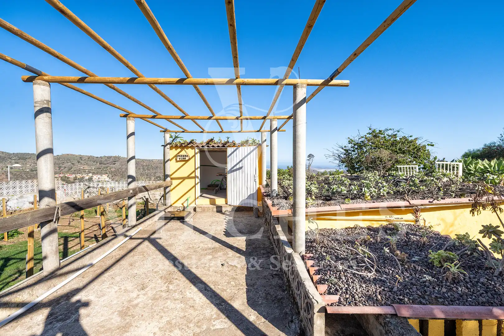 Terrassa de Casa o xalet en venda en Santa Brígida amb Jardí privat, Terrassa i Traster