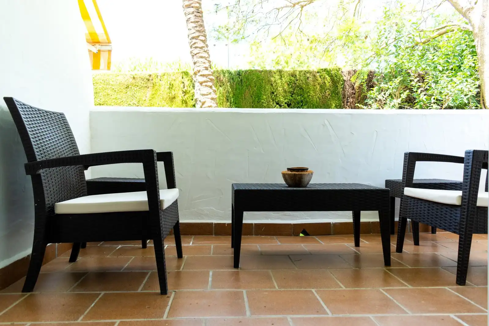 Terrasse von Maisonette zur Miete in Marbella mit Schwimmbad, Möbliert und Gemeinschaftspool