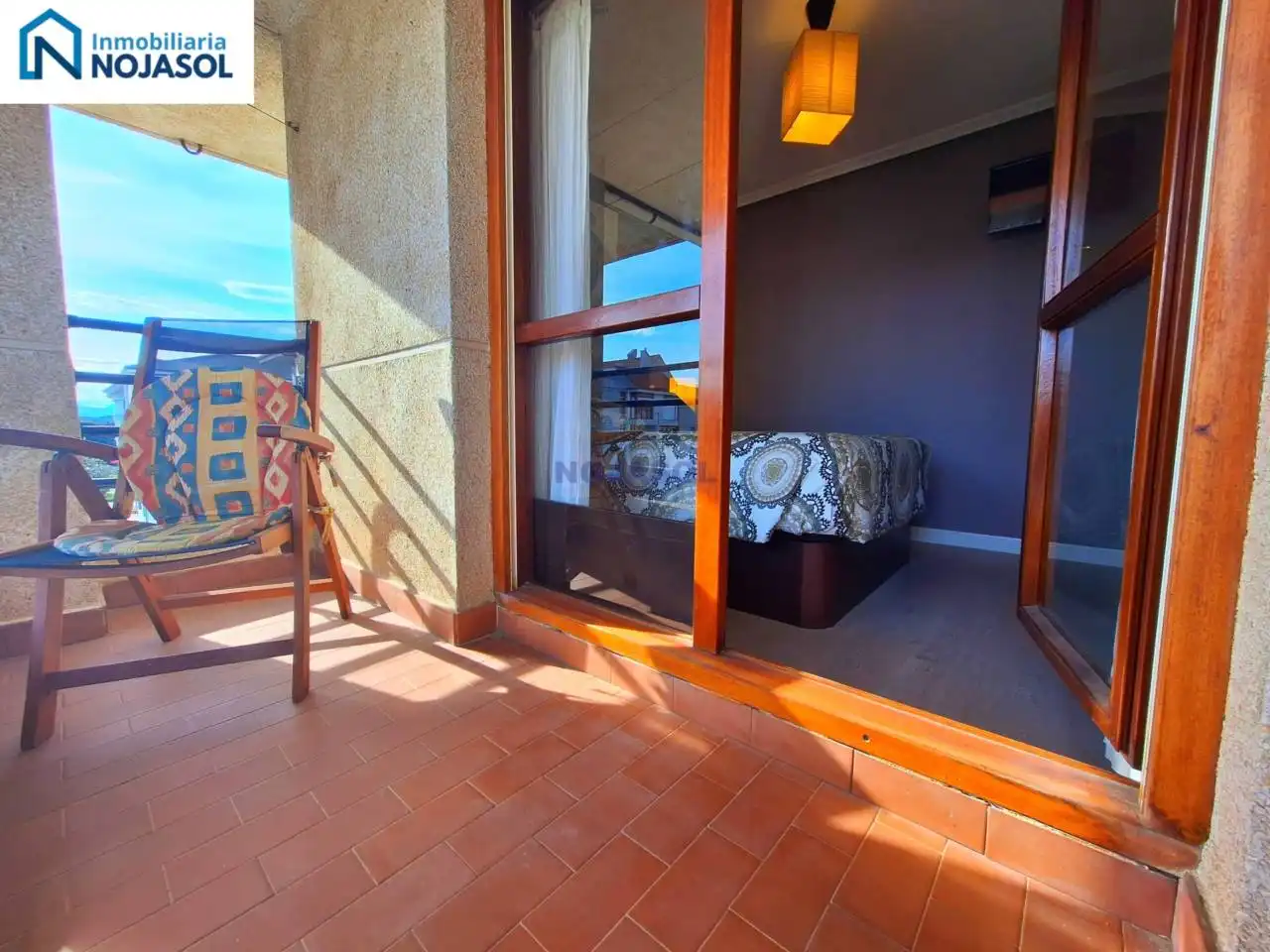Terraza de Apartamento en venta en Noja con Calefacción, Parquet y Terraza