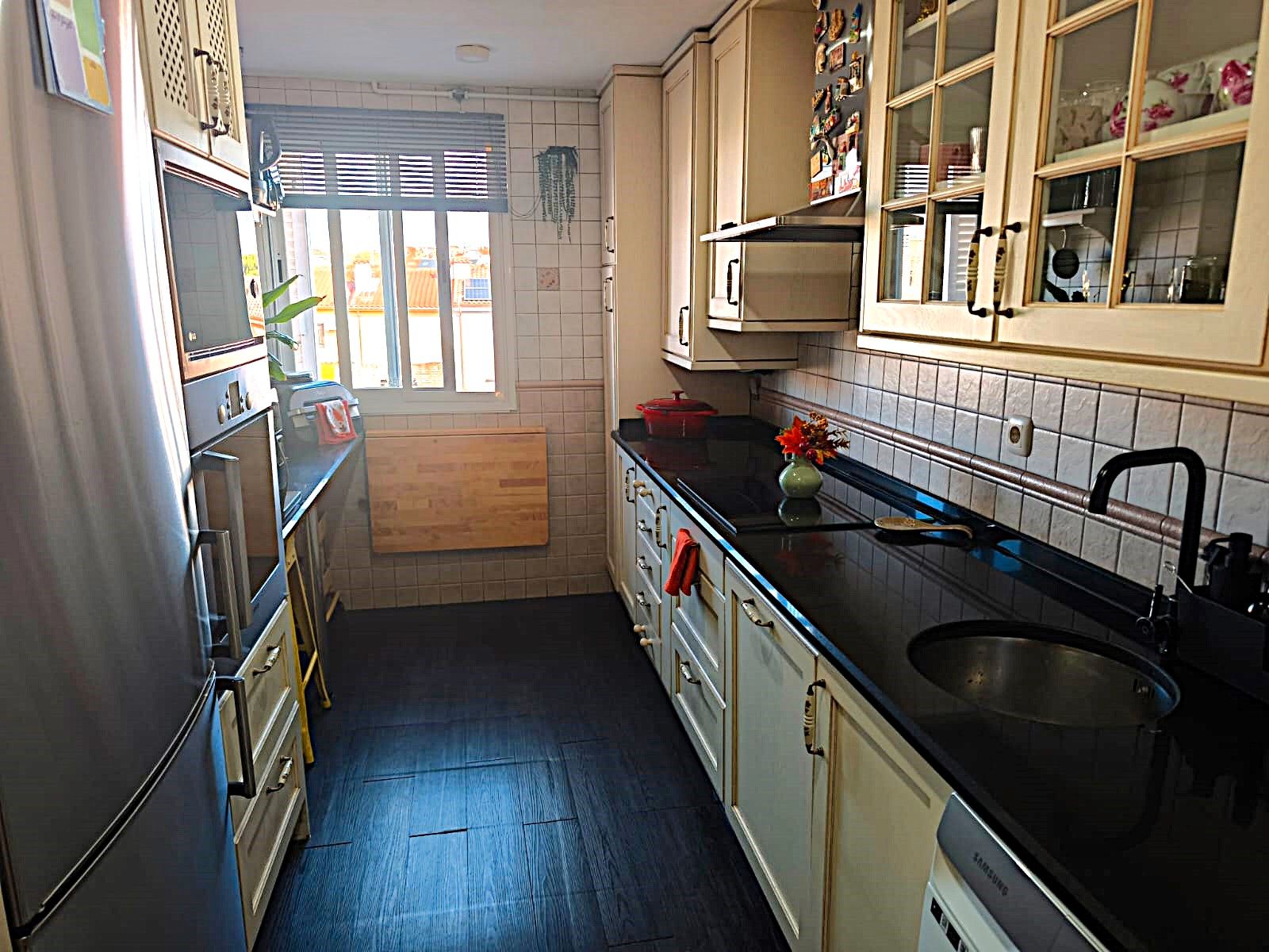 Kitchen of Flat for sale in Illescas  with Heating, Parquet flooring and Storage room