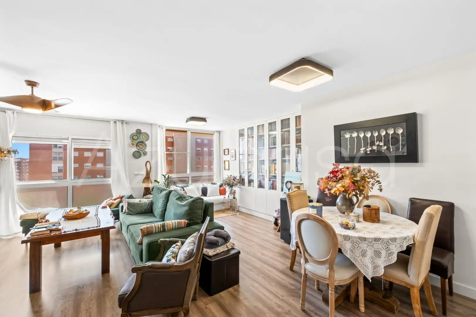 Sala de estar de Piso en venta en Alicante / Alacant con Aire acondicionado y Piscina comunitaria