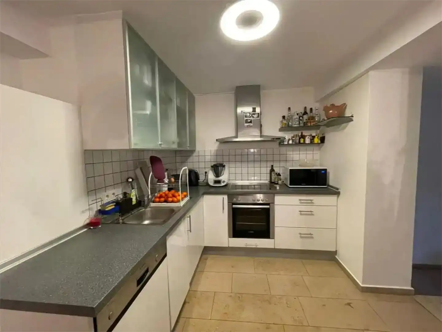 Cocina de Apartamento de alquiler en El Pla del Real