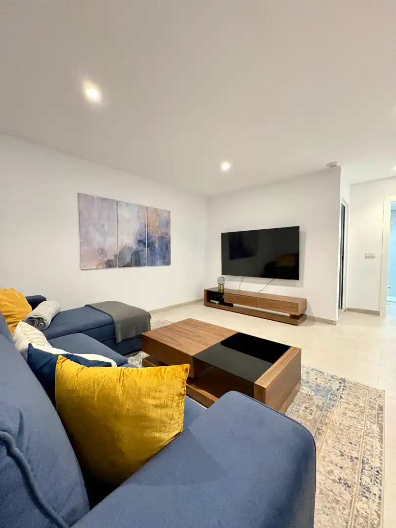 Sala d'estar de Casa o xalet en venda en Torre-Pacheco amb Aire condicionat, Calefacció i Jardí privat
