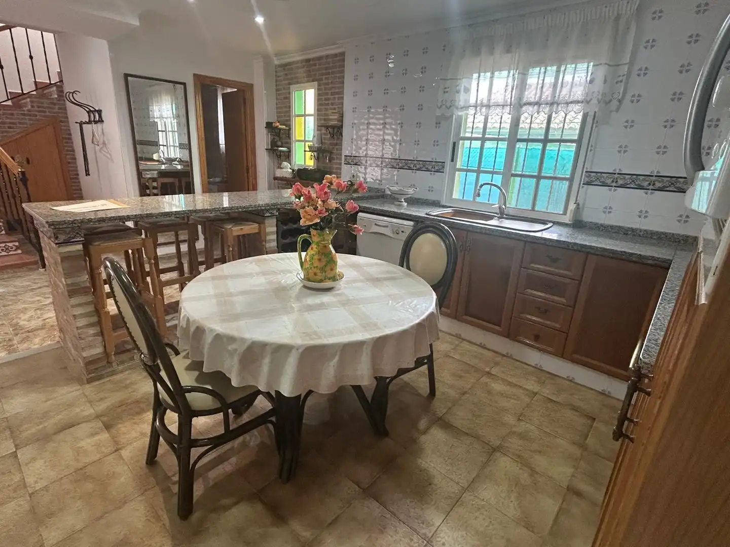 Cocina de Casa o chalet en venta en Corbera con Terraza, Amueblado y Horno